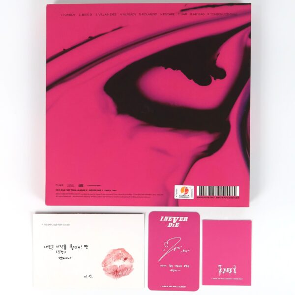 (G)I-DLE - I Never Die [Chill Ver.] 1st Full Album CD Gidle 2022
