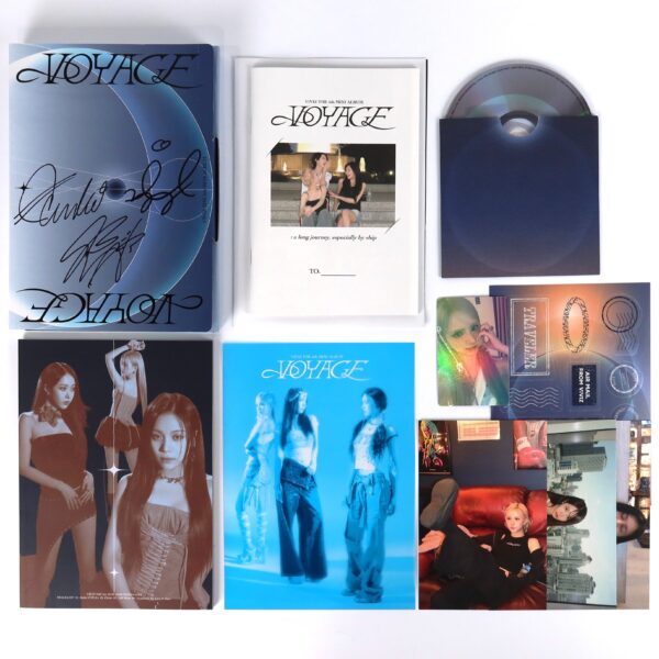 Viviz - Voyage [Zag Ver.] 5th Mini Album Signed + Message Promo CD 2024