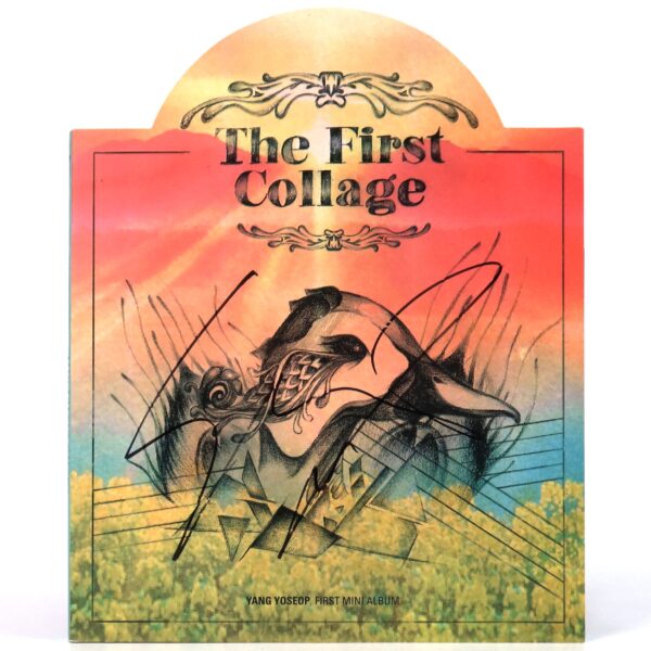 Yang Yoseop - The First Collage Signed Mini Album CD Promo K-Pop Beast Highlight