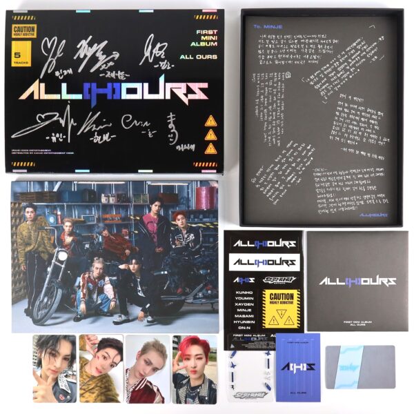 ALL(H)OURS - All Ours Signed Autographed First Mini Album CD Promo