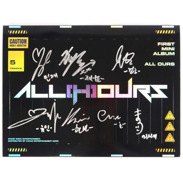 ALL(H)OURS - All Ours Signed Autographed First Mini Album CD Promo K-Pop 2024