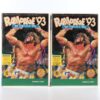 Rampage '92 (1992) Korean VHS Korea WWF Wrestling