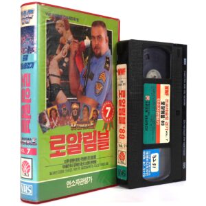 Royal Rumble '89 (1989) Korean VHS Korea WWF Wrestling Hulk Hogan