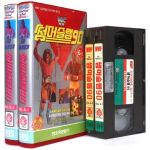 Summerslam 90 (1990) Korean VHS Korea WWF Wrestling Hulk Hogan
