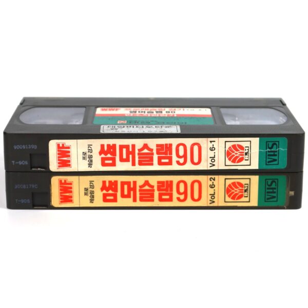 Summerslam 90 (1990) Korean VHS Korea WWF Wrestling Hulk Hogan