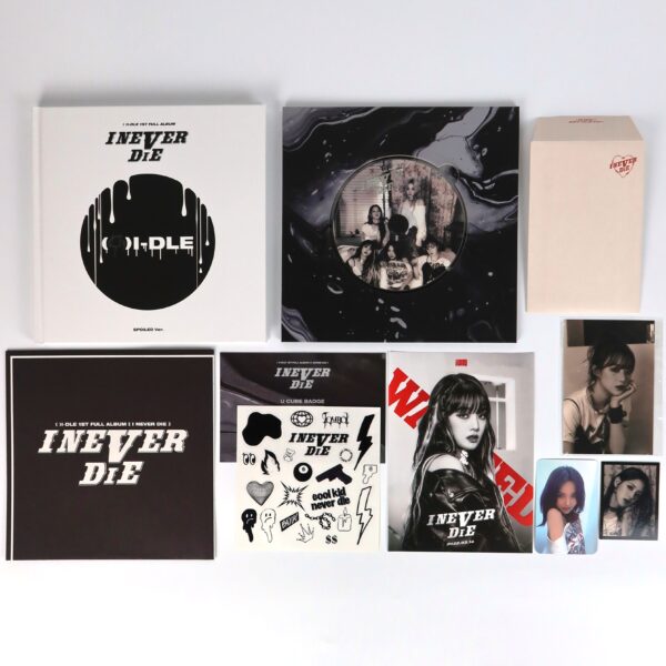 (G)I-DLE - I Never Die [Spoiled Ver.] 1st Full Album CD Gidle 2022 2