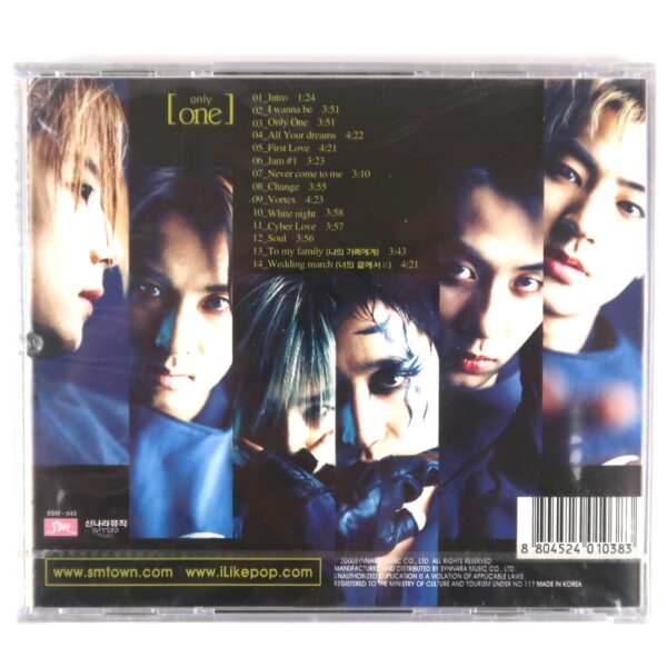 Shinhwa - Only One 3rd Album CD Sealed K-Pop 2000 SM