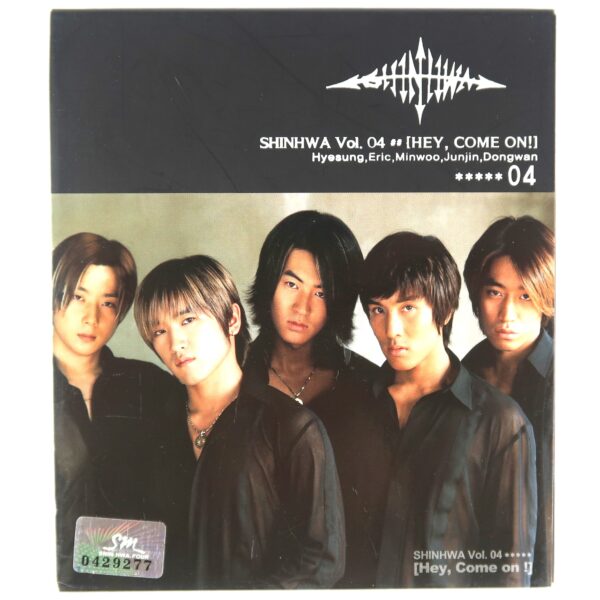 IMG_6842 Shinhwa - Hey, Come On! 4th Album CD K-Pop 2001 SM