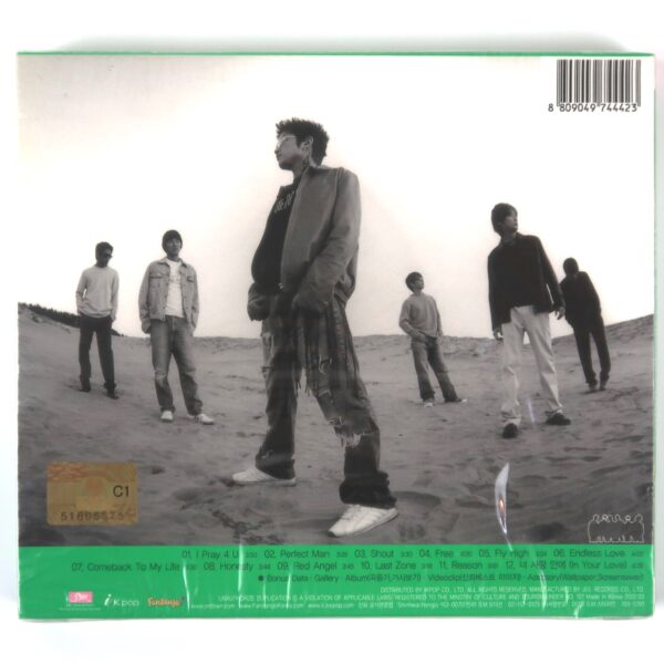 Shinhwa - Perfect Man 5th Album CD Sealed K-Pop 2002 SM