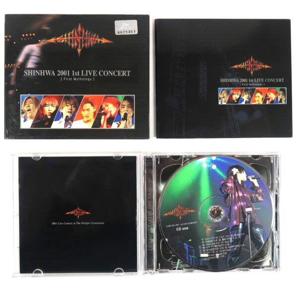 IMG_6887 Shinhwa - 2001 1st Live Concert First Mythology Album CD K-Pop