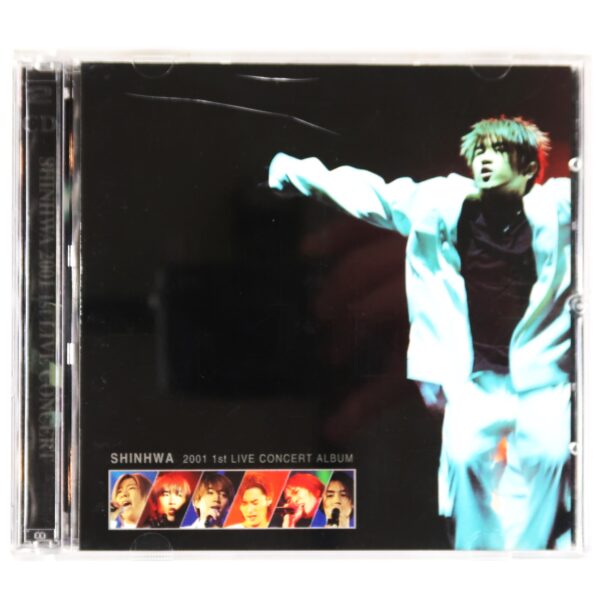 IMG_6888 Shinhwa - 2001 1st Live Concert First Mythology Album CD K-Pop