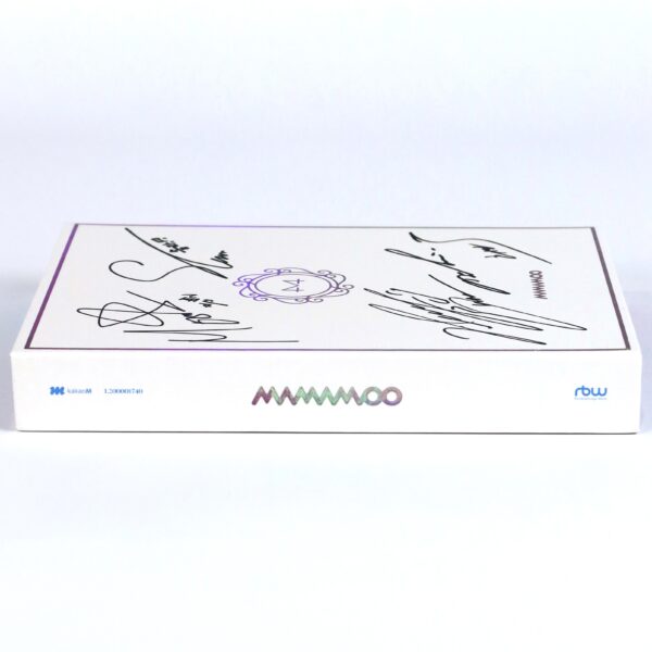 Mamamoo - White Wind Album CD Promo Printed Signatures Autographs 2019
