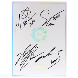Mamamoo - White Wind Album CD Promo Printed Signatures Autographs 2019