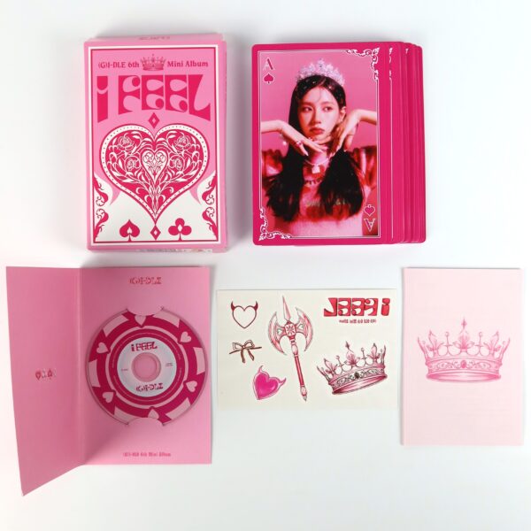 (G)I-DLE - I Feel [Queen Ver.] 6th Mini Album CD No PC Gidle 2022
