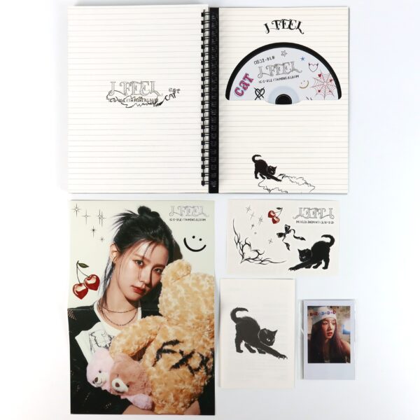 (G)I-DLE - I Feel [Cat Ver.] 6th Mini Album CD Yuqi PC Gidle 2022