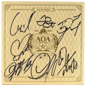 AOA - Angel's Knock [A Ver.] 1st Album Signed Promo CD 2017