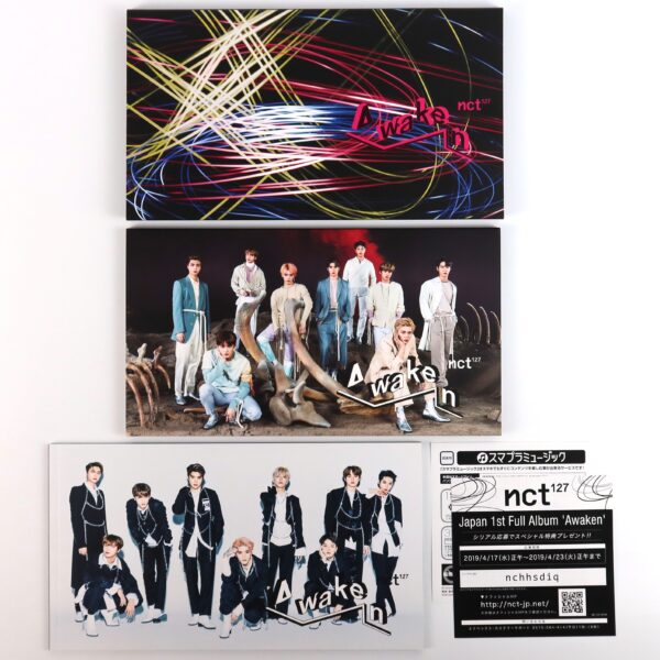 NCT 127 - Awaken Japan 1st Album + Blu-Ray CD No Photocard 2021