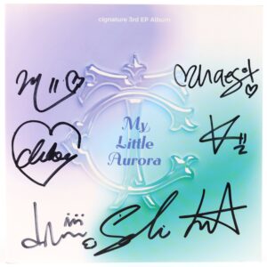 Cignature - My Little Aurora Signed Autographed CD Album Promo 2023 [no disc]