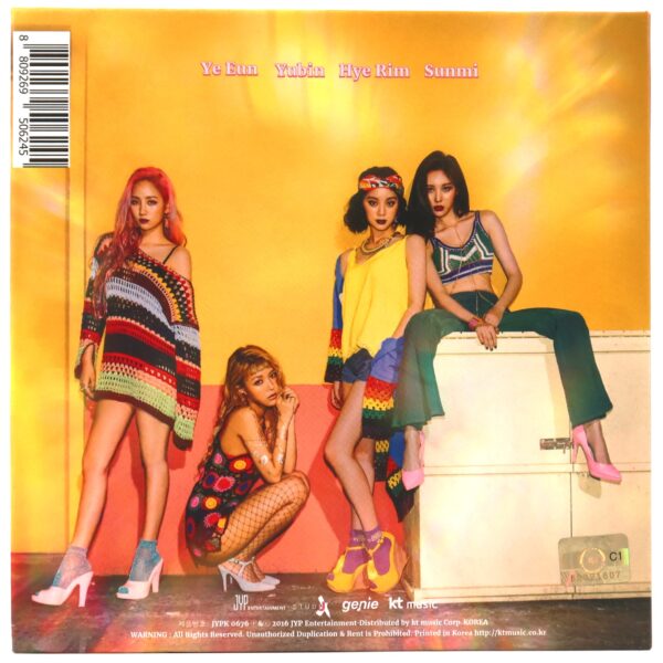 Wonder Girls - Why So Lonely [Sunmi Ver.] Album CD 2016 K-Pop