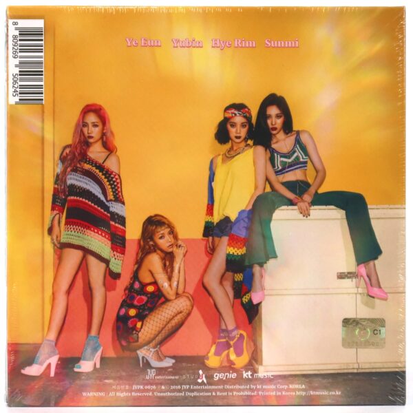 Wonder Girls - Why So Lonely [Yubin Ver.] Album CD Sealed 2016