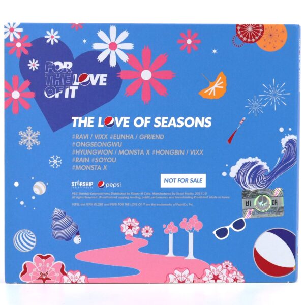 IMG_8975 For The Love Of It / The Love Of Seasons Pepsi Promo CD GFriend Monsta X
