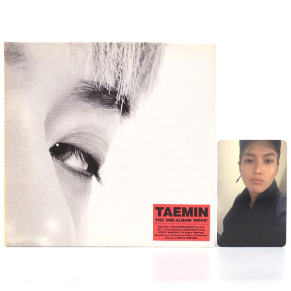Taemin - Move [Mood Ver.] 2nd Album CD + Photocard 2017 Shinee 2