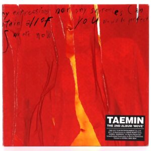 Taemin - Move [Wild Ver.] 2nd Album CD No Photocard 2017 Shinee 2 [read]
