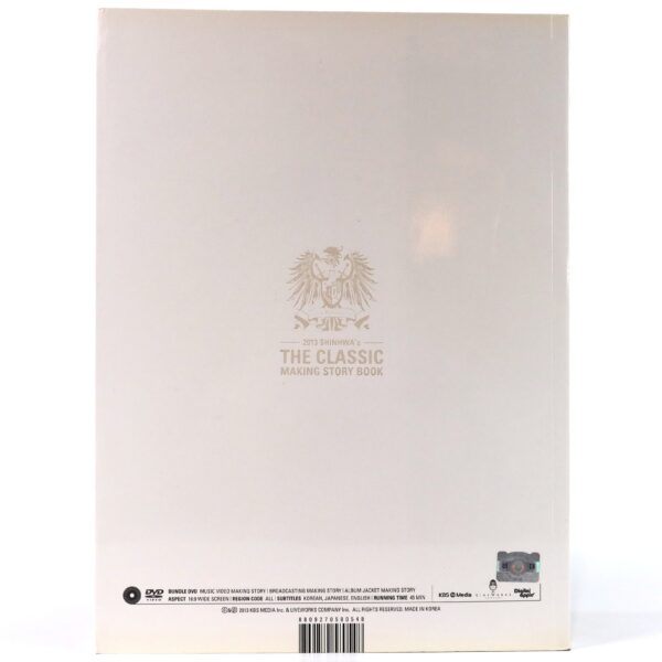 Shinhwa 2013 The Classic Making Story Book K-Pop