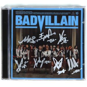 Badvillain - Zoom Digital Single Album Signed Autographed CD Promo K-Pop 2024