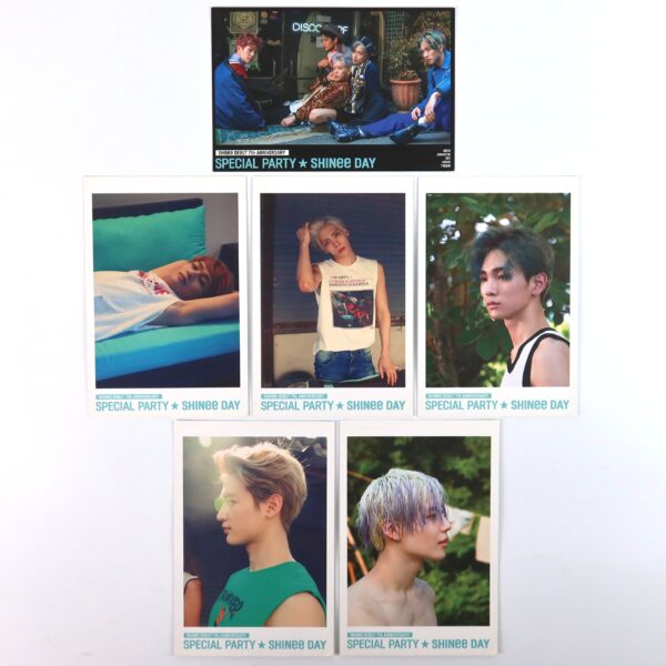 IMG_9451 Shinee Special Party Shinee Day 7th Anniversary Postcard Set Complete Rare