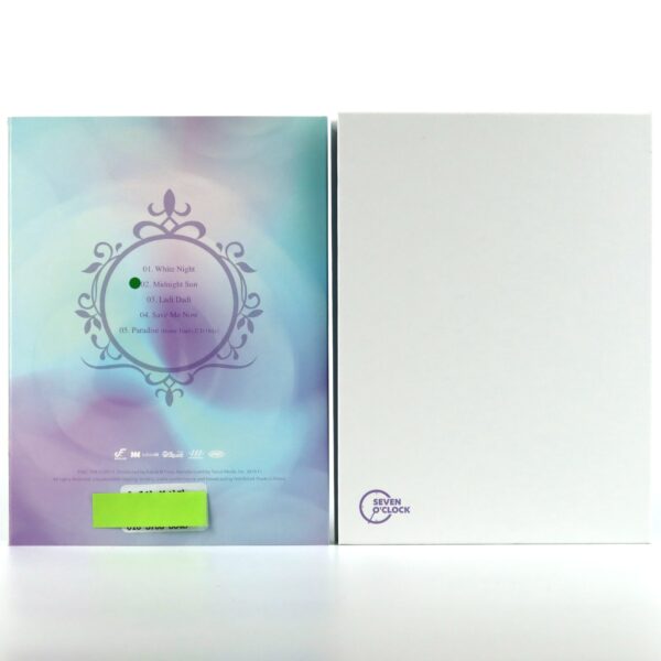 Seven O'Clock - White Night 3rd Mini Album CD Promo K-Pop O Clock 2019
