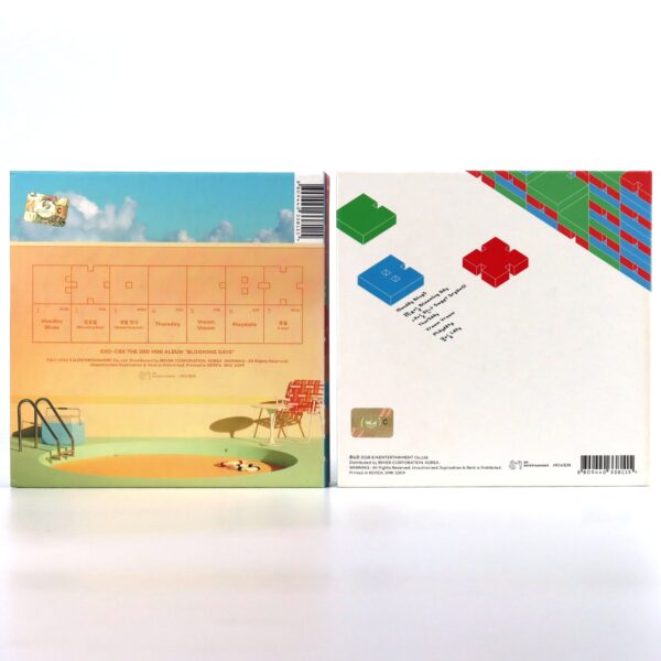 Exo-CBX - Blooming Days [Both Versions Set] Album CD No PC K-Pop Exo 2018