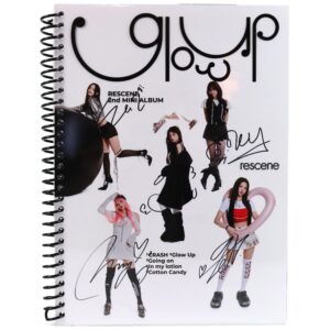 Rescene - Glow Up 2nd Mini Album Signed Autographed CD Promo K-Pop 2025