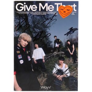 WayV - Give Me That Signed Autographed 5th Mini Album CD Promo K-Pop 2024