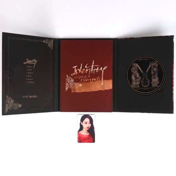 Nine Muses - Identity Signed Autographed Album Promo CD K-Pop 2017 9Muses
