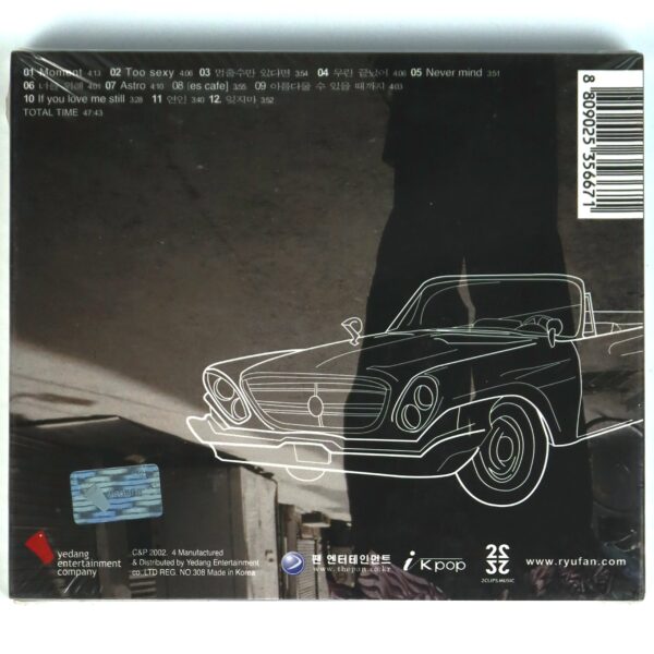 Ryu - Moment Sealed Album CD K-Pop Ballad 2002 Winter Sonata