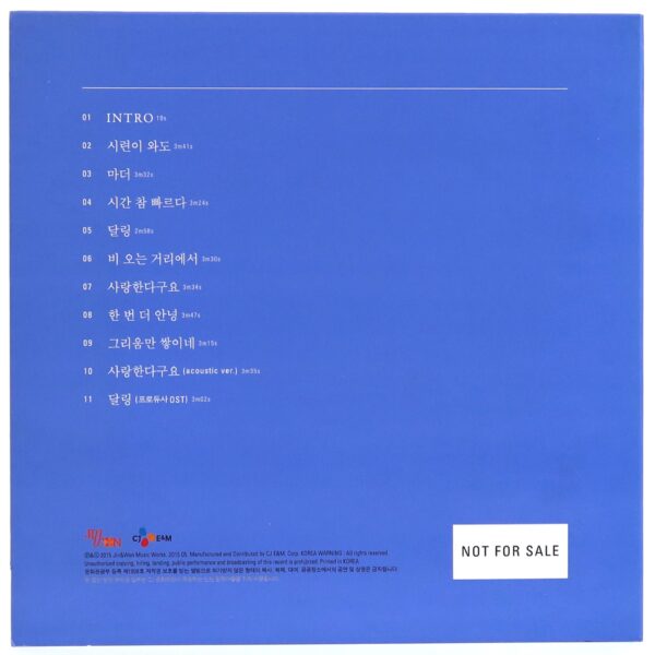 Lee Seung Chul - Time Goes Fast Like An Arrow 12th Album CD 2015