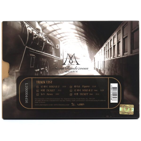 Nine Muses - Sweet Rendezvous 1st Mini Album CD 2012 9Muses