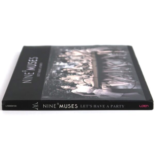 Nine Muses - Let's Have A Party Bini Signed 1st Single Album CD 2010 9Muses