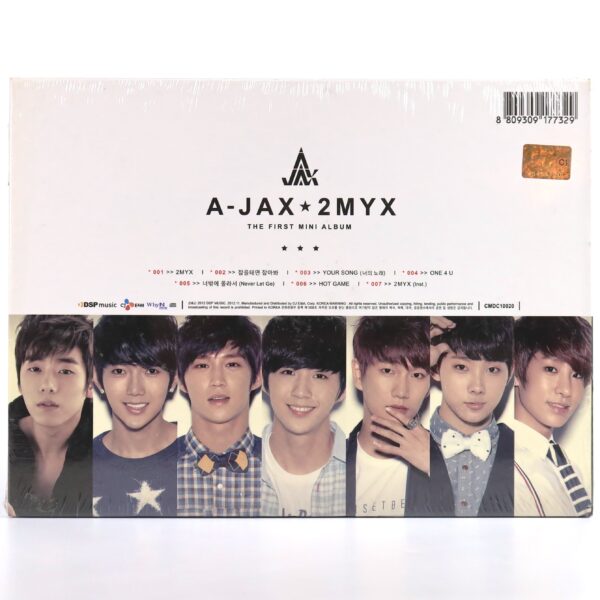 A-JAX - 2MYX First Mini Album CD Sealed K-Pop 2012