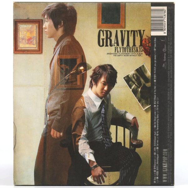 Fly To The Sky - Gravity CD 5th Album K-Pop 2004 Korea