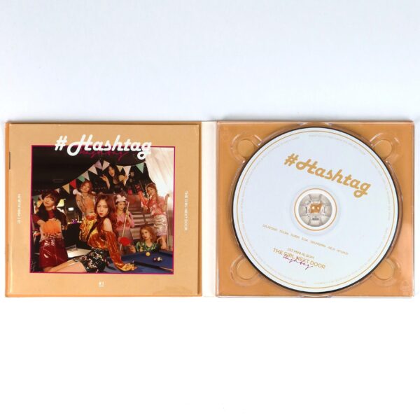 Hashtag - The Girl Next Door 1st Mini Album Signed Promo CD Album K-Pop 2017