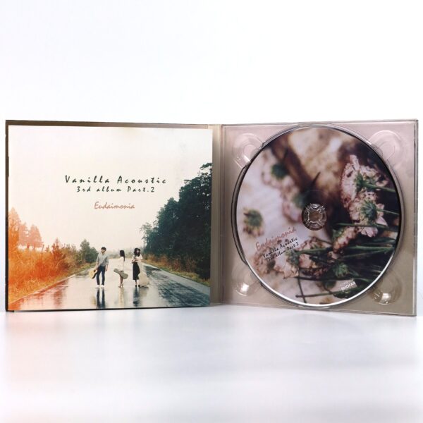 Vanilla Acoustic - Eudaimonia Signed Autographed Album Promo CD 2015 Indie K-Pop