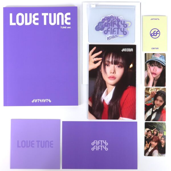Fifty Fifty - Love Tune [Tune Ver.] Signed Autographed Album CD Promo