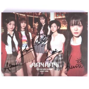 Fifty Fifty - Love Tune [Tune Ver.] Signed Autographed Album CD Promo