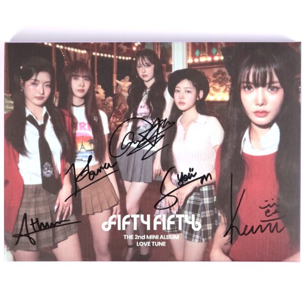 Fifty Fifty - Love Tune [Tune Ver.] Signed Autographed Album CD Promo