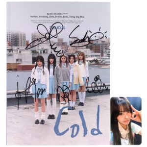 Young Posse - Cold [Photobook Ver.] Mwave Signed Album CD + POB PC K-Pop 2025
