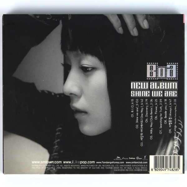 BoA - Shine We Are 3rd Special Album CD K-Pop 2003 SM