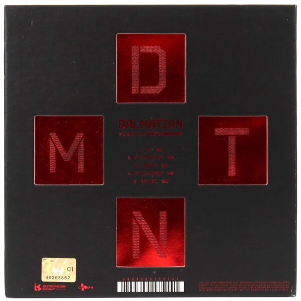 Dalmatian - State of Emergency 2nd Mini Album CD 2012 K-Pop DMTN
