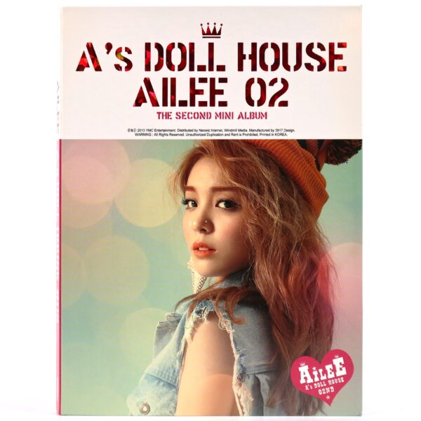 Ailee - A's Doll House 2nd Album CD K-Pop 2013